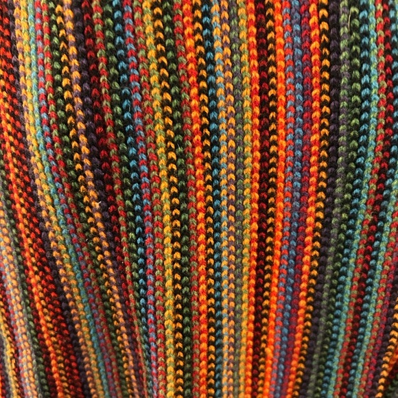 Johnston’s striped Scottish Wool Scarf - Picture 14 of 14